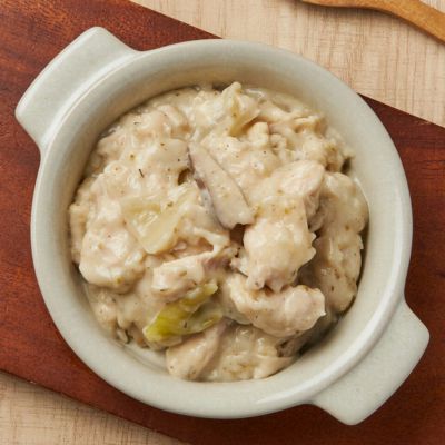 Chicken Mushroom Cream Sauce with Truffle Flavoured