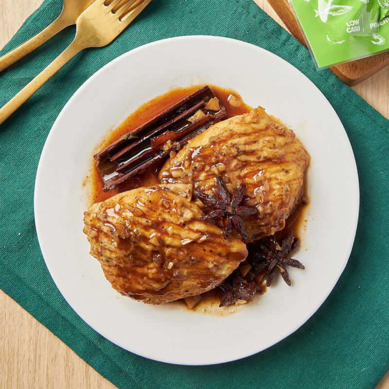 อกไก่พะโล้