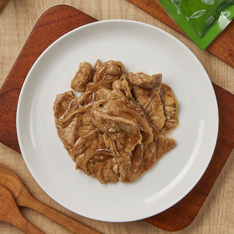 หมูกระเทียมพริกไทย