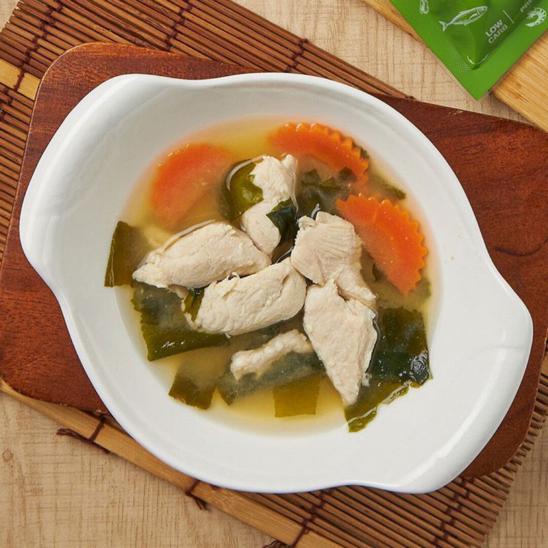 ซุปมิโซะไก่นุ่ม